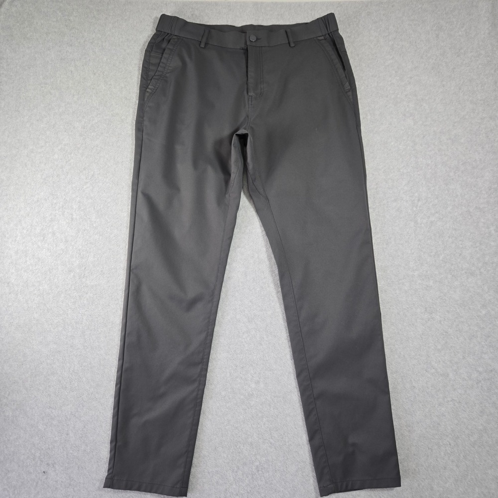 Jack Archer Jetsetter Pants Mens 33x32 Charcoal Gray Tech Travel Trousers